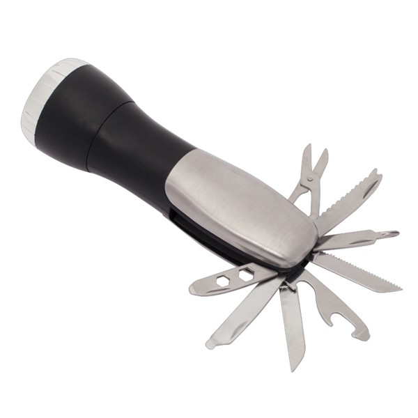 Bold multitool with torch - Silver