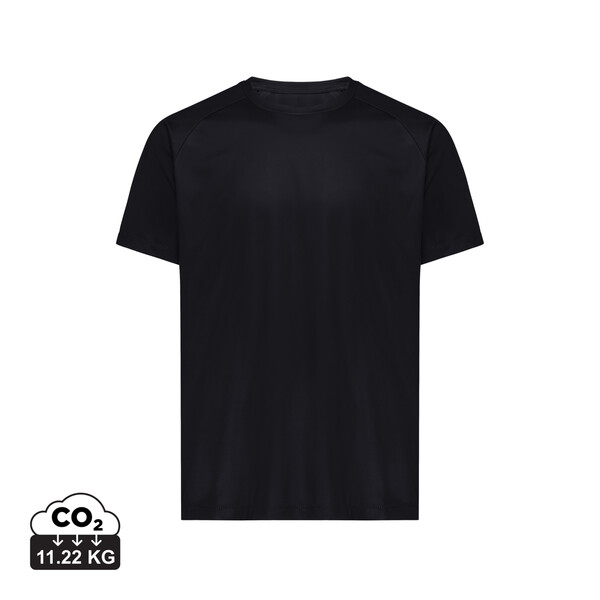 T-shirt sport séchage rapide polyester recyclé Iqoniq Tikal - Noir / XS