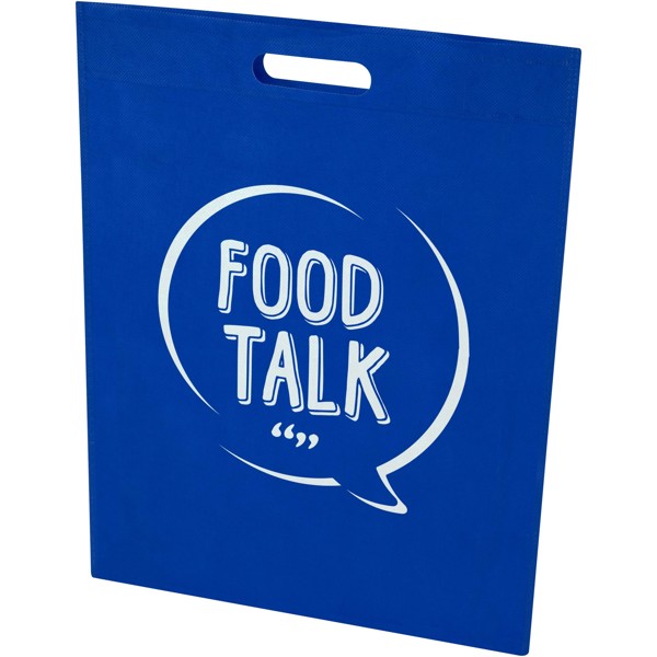 Tote bag in tessuto non tessuto riciclato certificato GRS da 5 litri EcoSeal - Blu royal