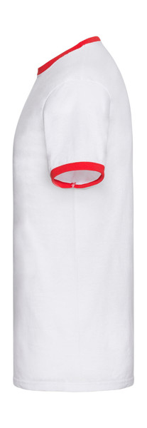 Ringer Tee - White / Black / L