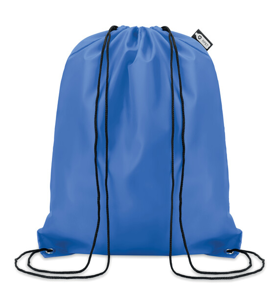 Sac cordelette en PET 190gr Shooppet - Bleu Royal