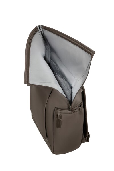 Samsonite - Essentis Laptop Rolltop Backpack 15.6" - Dark Taupe