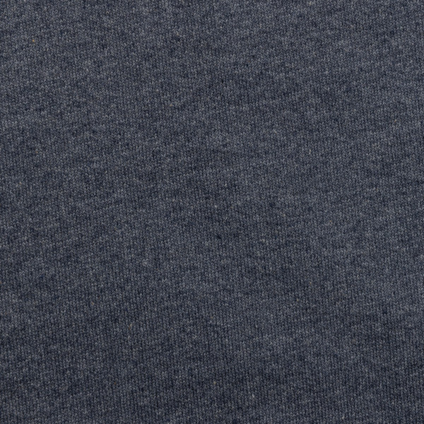 Sweat à capuche en coton recyclé et non teinté Iqoniq Torres - Heather Navy / L