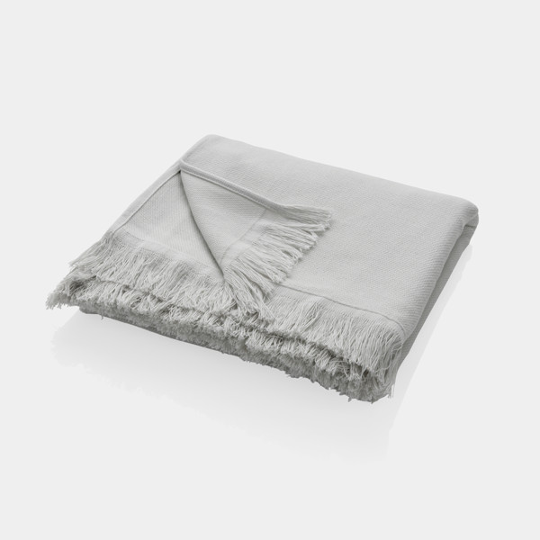 Ukiyo Keiko AWARE™ solid hammam towel 100x180cm - Grey