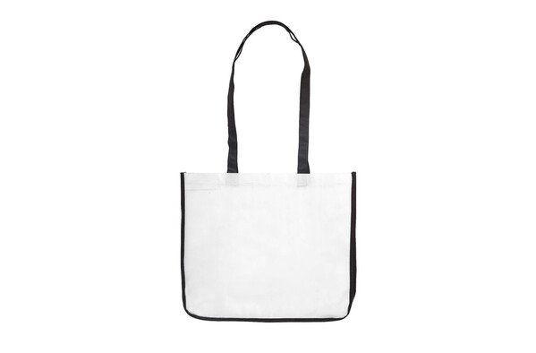 Grand sac shopping non-tissé 120g/m² - Blanc