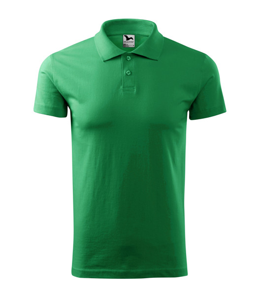 Polokošile Pánská Malfini® Single J. - Středně Zelená / XL
