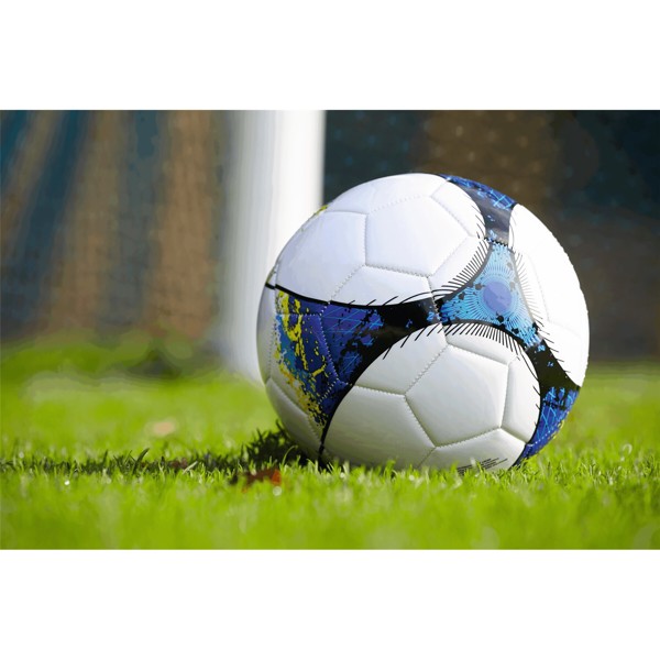 Promotional football ball size 5, 330 g PVC