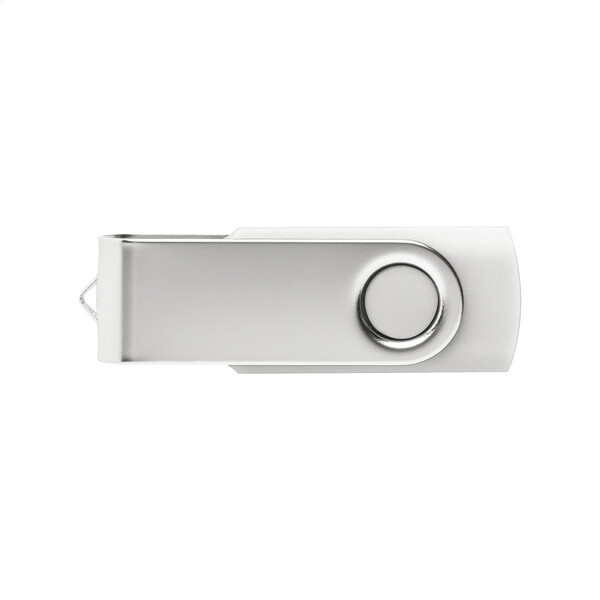 USB flash disk TwistDrive - Bílá / 8 GB