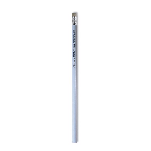 Crayon avec gomme Stomp - Blanc