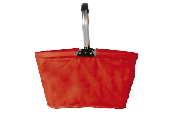 Foldable picnic basket 2-in-1 cooling bag - Red