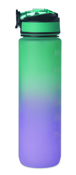 Športna steklenica Activate RPET, prostornina 1L - Turkizna