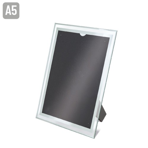 <p>GLASS FRAME DIPLOMA A5 “BISELA”</p>