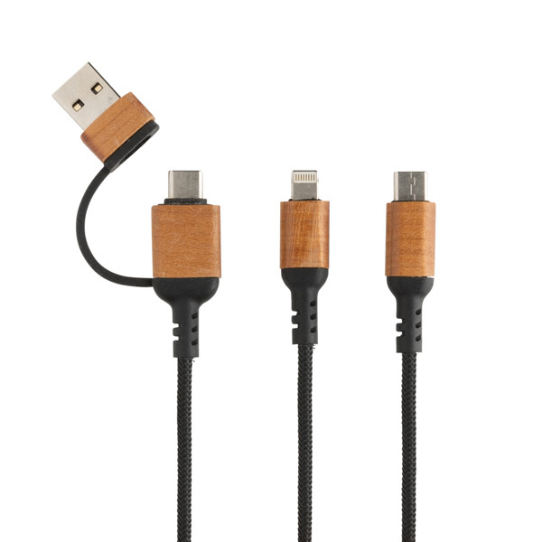 Ohio 6-v-1 kabel, 120 cm, reciklirani materiali