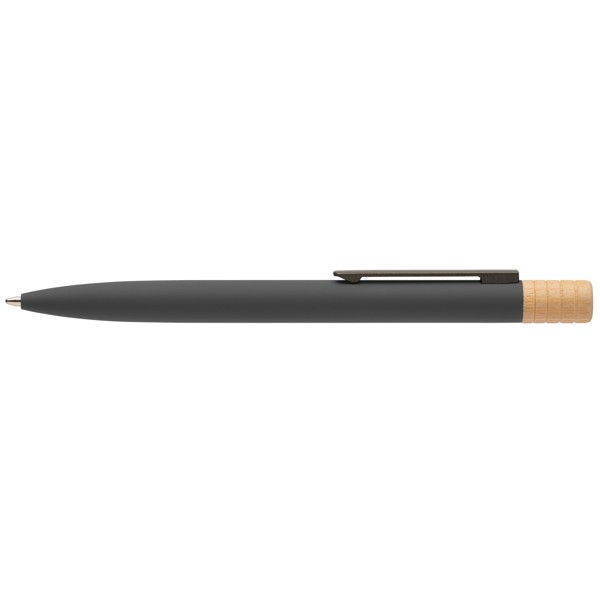Reborn Twist Recycled Aluminium Pen - Gunmetal / Laser