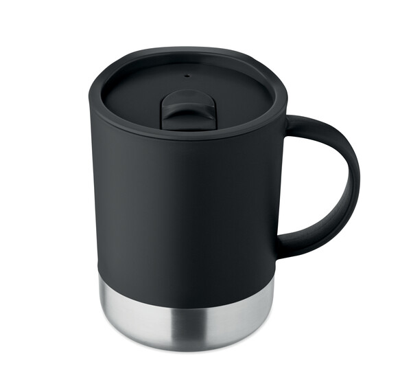 Jednostenný hrnček 300 ml Beaker - Čierna