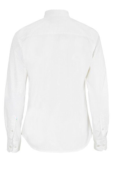 Cottover Gots Twill Slim Fit Man white 40