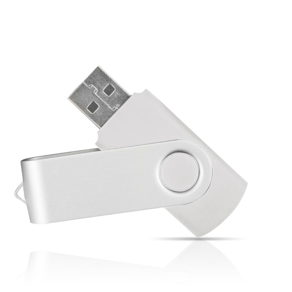 Memória Usb 16Gb - Branco / 16GB