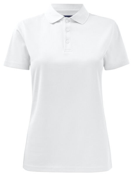2041 Pique Ladies WHITE M