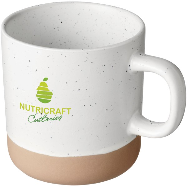 Mug en céramique 360ml Pascal - Blanc