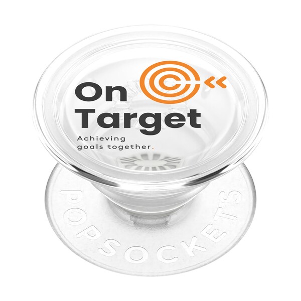 PopSockets® phone holder PopGrip Plant | Plant-based - transparent