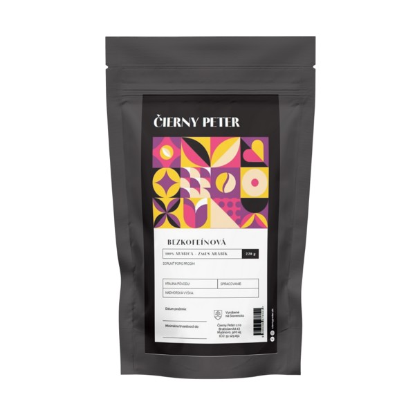 Káva Čierny Peter Bezkofeínová/ 250g