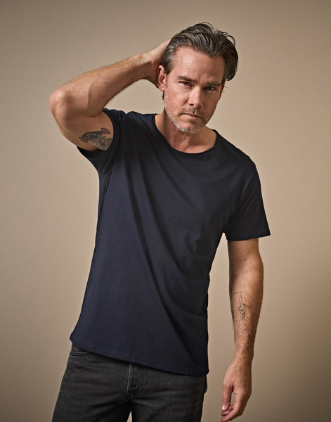 Raw Edge Tee - White / L