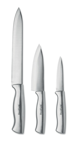 Stainless steel knife set 3pcs Cocinero