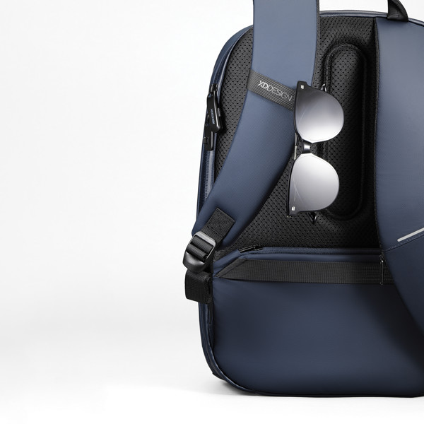 Xd Design Bobby Edge backpack, anti-theft,rPET - Navy / Black
