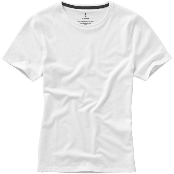 Camiseta de manga corta para mujer "Nanaimo" - Blanco / XXL