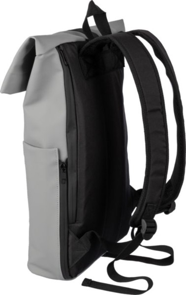 Mochila de couro PU Senta - Grey