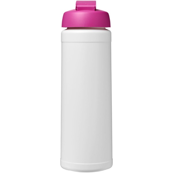 Bidon Baseline® Plus o pojemności 750 ml z wieczkiem zaciskowym - Biały / Różowy