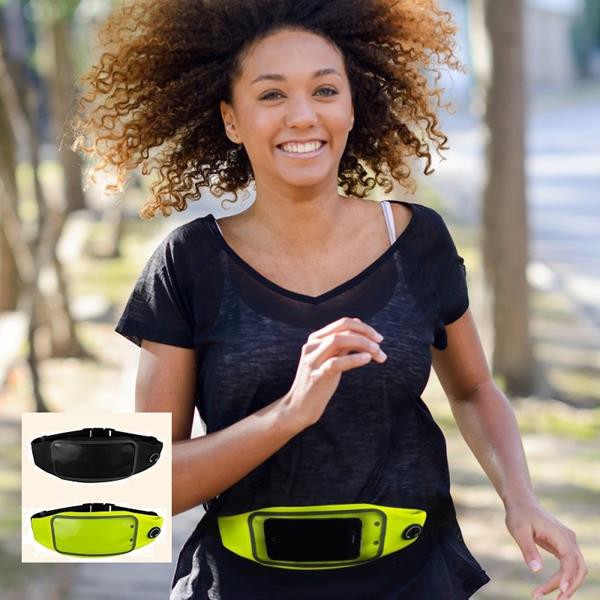 Bolsa De Cintura Para O Telemóvel - Amarelo Fluorescente