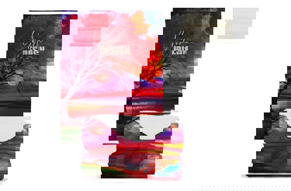 Sherpa fleece blanket OEKO-TEX®  sublimation 130 x 170 cm 510 g/m² - White