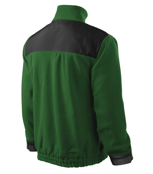 Fleece Unisex Rimeck® Jacket Hi-Q - Lahvově Zelená / 2XL