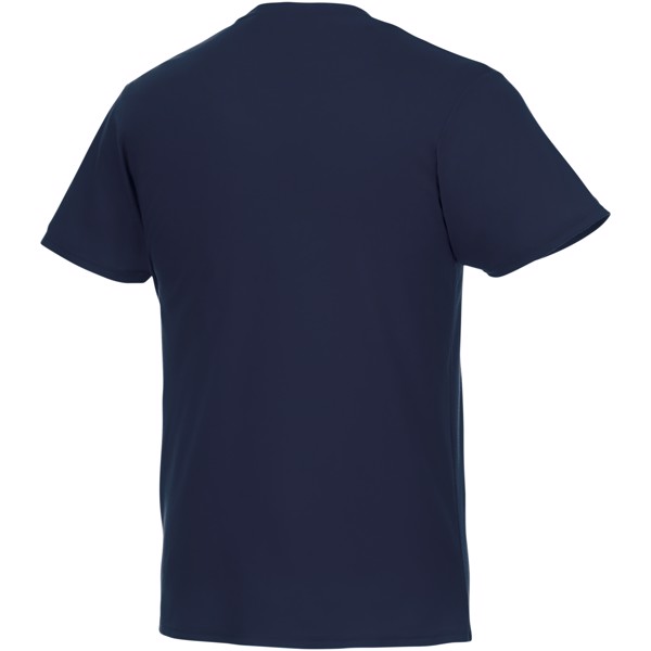 Camiseta de manga corta de material reciclado GRS de hombre "Jade" - Azul marino / L