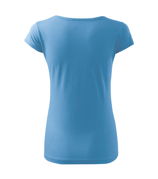 Tričko Dámské Malfini® Pure - Azurově Modrá / XL