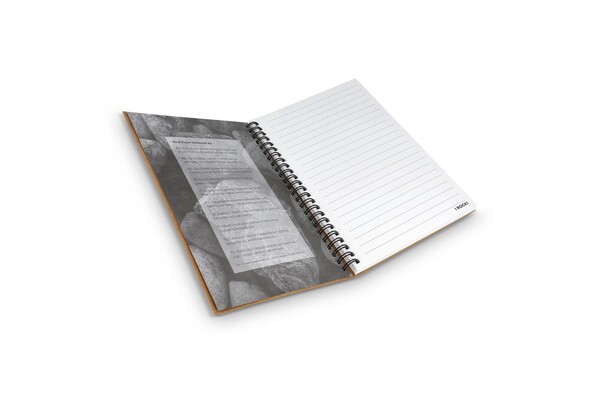 Carnet papier de roches A5 - Nature