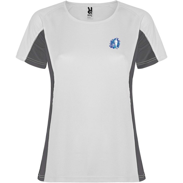 Shanghai Sport T-Shirt für Damen - weiss / Dark Lead / 2XL