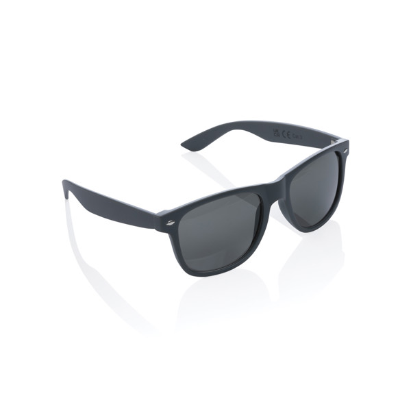 GRS recycled PC plastic sunglasses - Grey