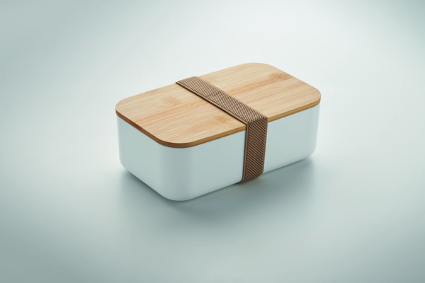 Beibabox lunch box PLA koruza, 1000 ml - Bela