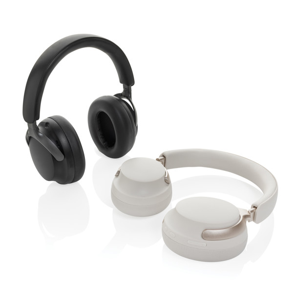 Casque ANC en plastique recyclé RCS Soundpro - Noir