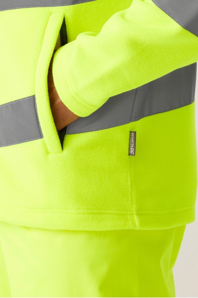 Hi-Vis Pro Contract Thor Fleece - Yellow / 2XL