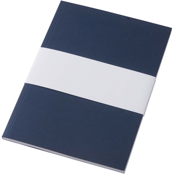 Carnet à couverture souple A5 Novella Austen Colours avec 50 feuilles - Bleu