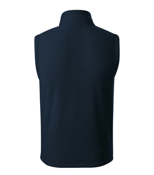 Fleece Vest Unisex Malfini® Exit - Navy Blue / 3XL