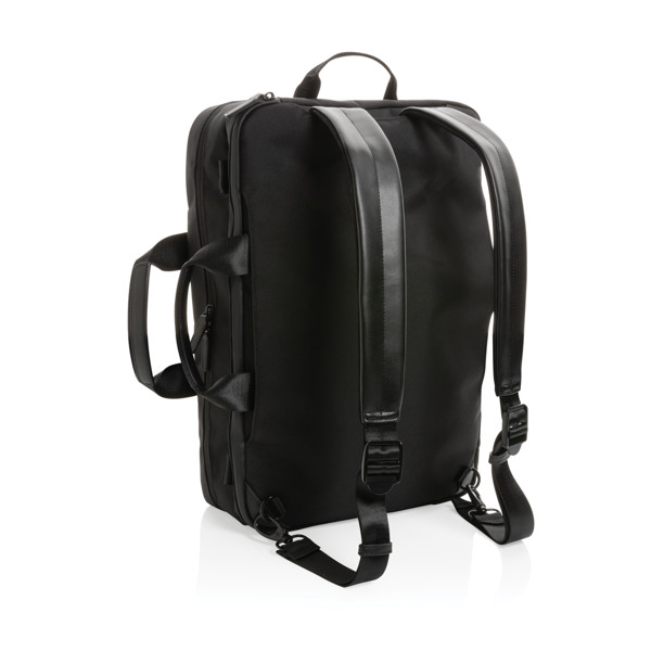 Swiss Peak 2-in-1 laptop backpack, 15.6 inch, recycled