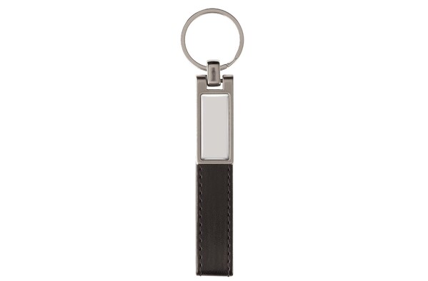 Porte-clés doming rectangulaire