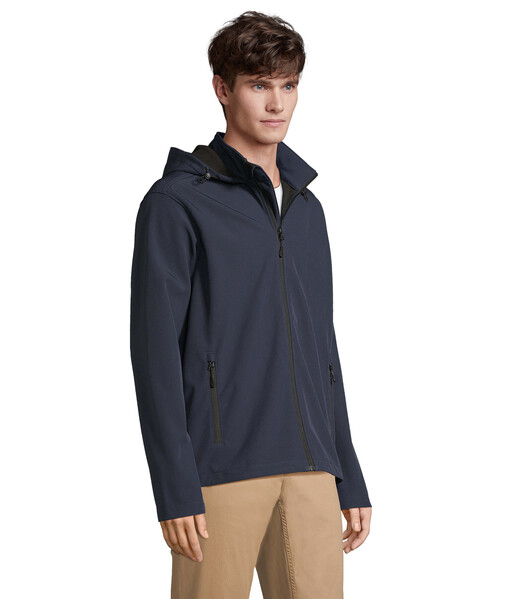 RACE HOODED MEN VESTE - French MarineXL