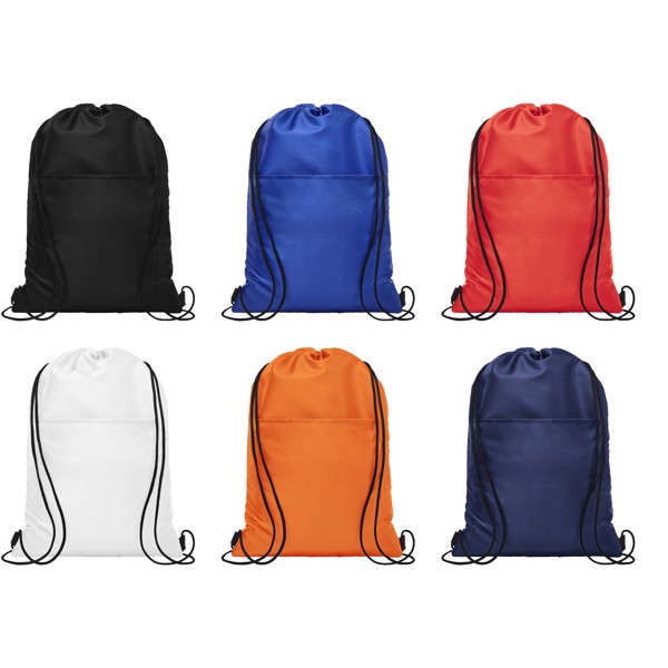 Sac isotherme Oriole avec cordon et capacité de 12 canettes 5L - Blanc