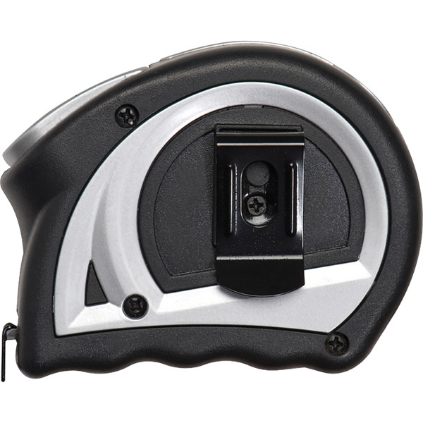 3 meter steel measuring tape DONATA - Black