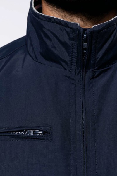 City Blouson Jacket - Red / White / Navy / L
